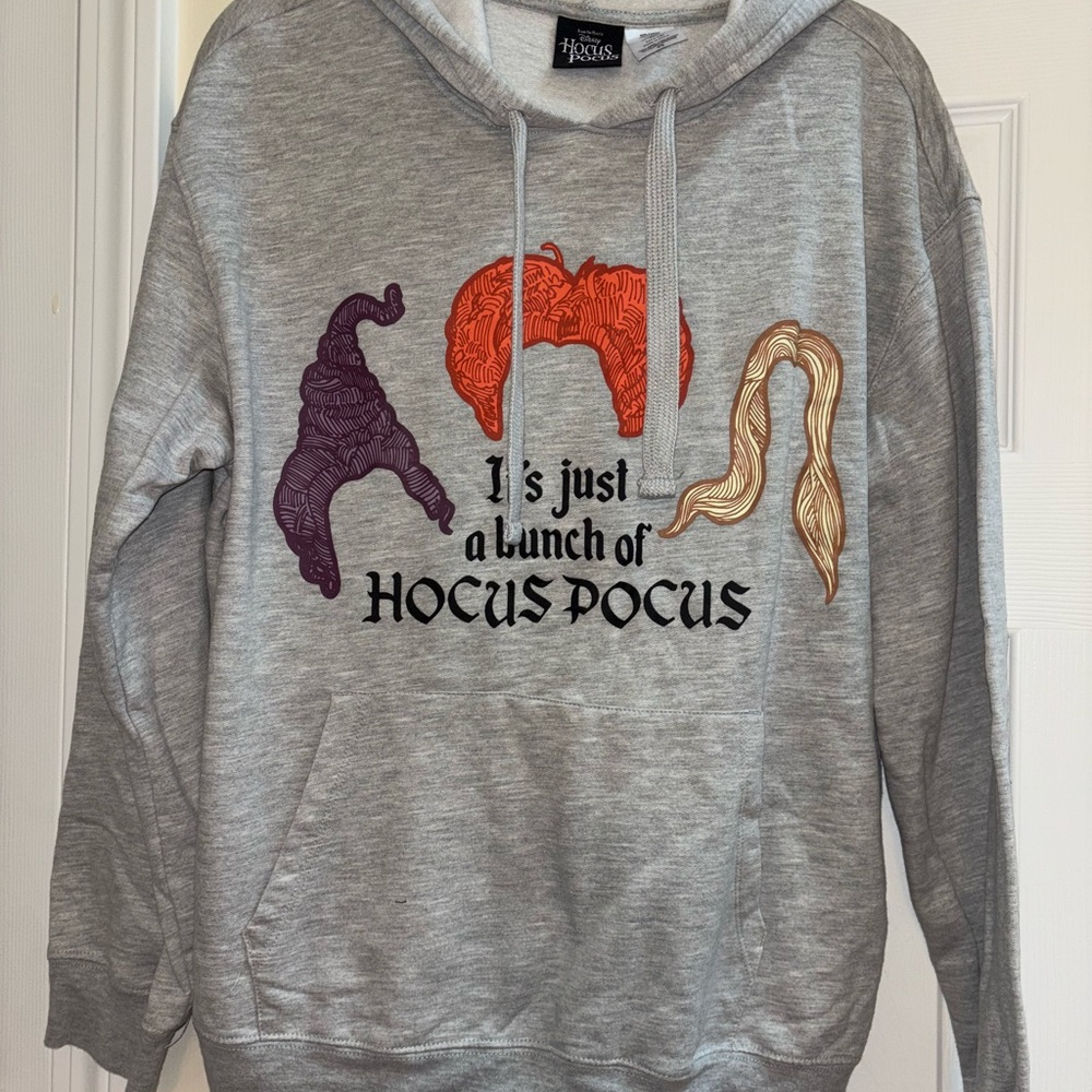Disney Hocus Pocus Light Gray Hoodie